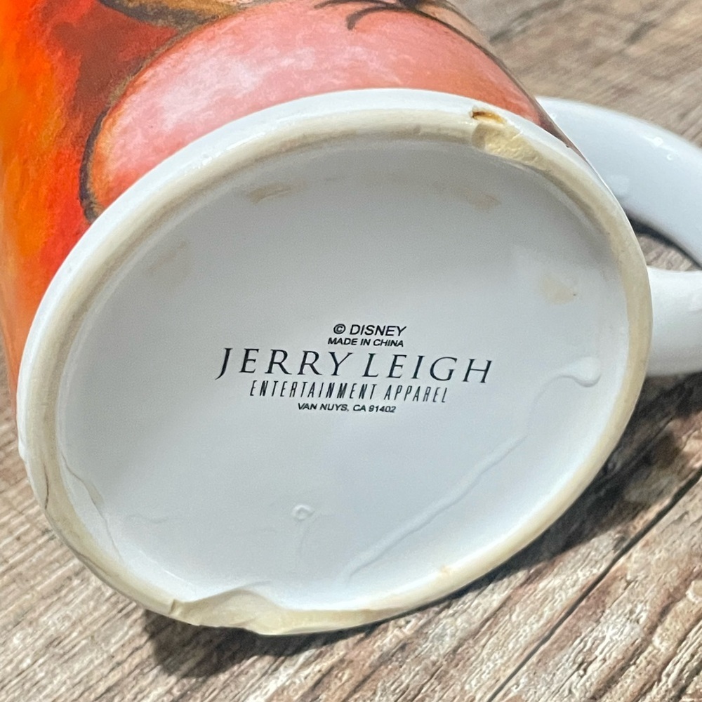 Disney Orange and White Mug - Picture 2 of 3